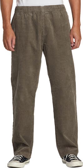Quiksilver Men's Kracker Cord Pants, Black, 29 at  Men's Clothing  store