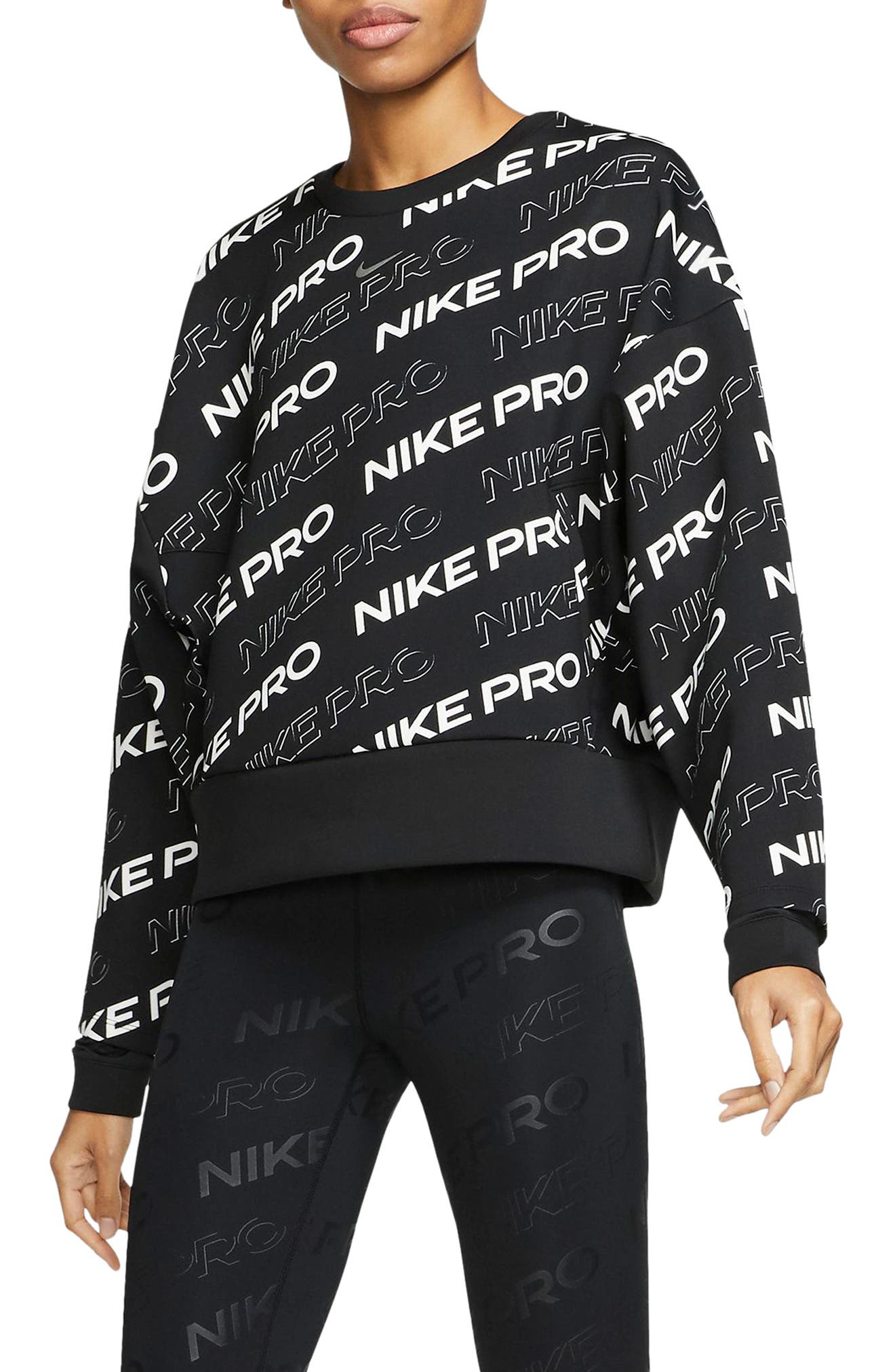 nike pro sweatshirt