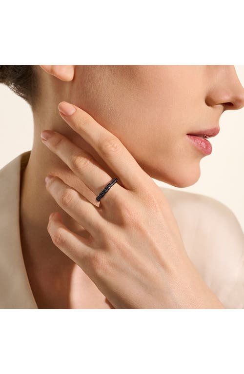 John Hardy Jh Essential Pavé Band Ring, 3.5mm In Silver