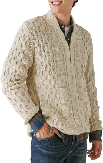 Lucky Brand Women's Crochet Cardigan, Cream, Small : : Clothing,  Shoes & Accessories