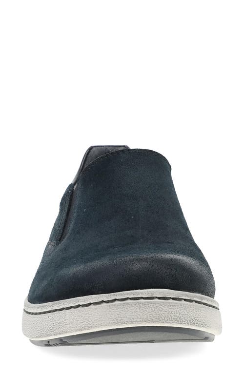 Dansko Trent Slip-on Sneaker In Black