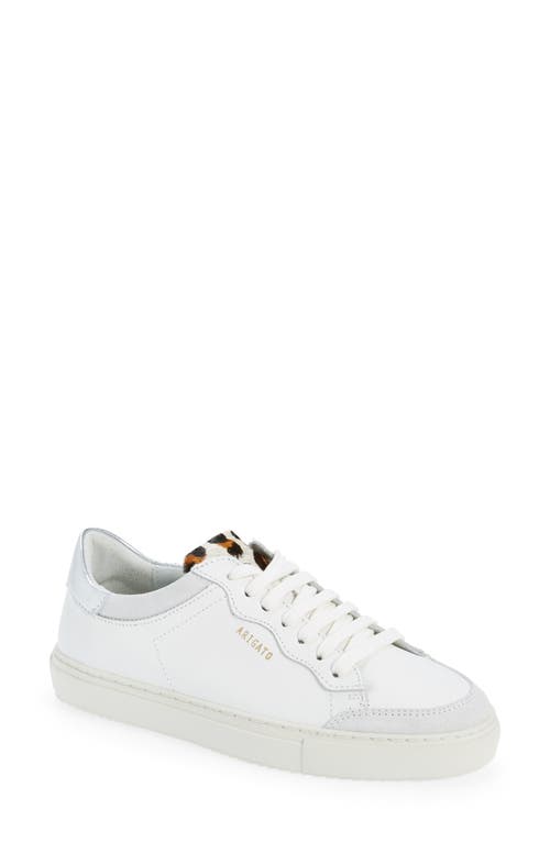 Axel Arigato Clean 180 Sneaker in White/Silver at Nordstrom, Size 7.5Us