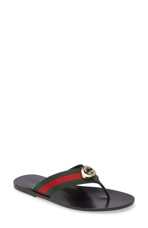 Gucci Men's Slide Sandal with Straps