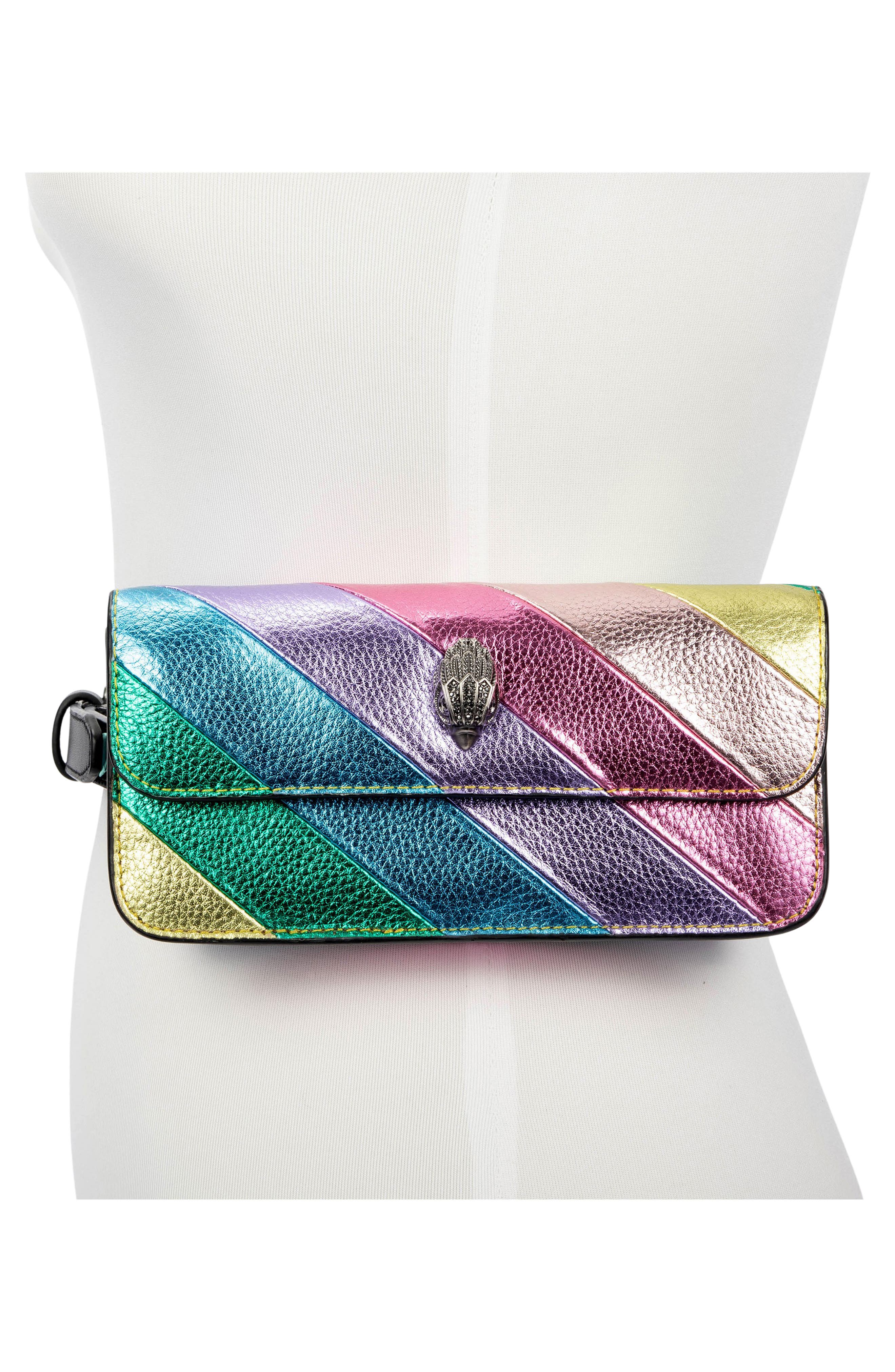 Kurt geiger pastel online rainbow bag