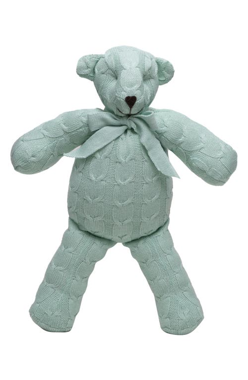 RIAN TRICOT Plush Cable Knit Teddy Bear in at Nordstrom