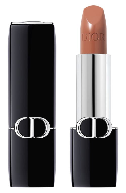 Shop Dior Rouge  Refillable Lipstick In 200 Satin