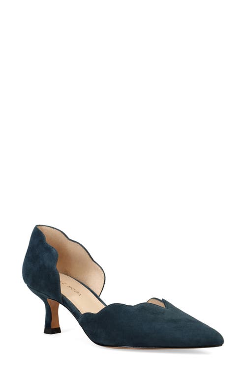 Pelle Moda Keala d'Orsay Pump in Midnight 