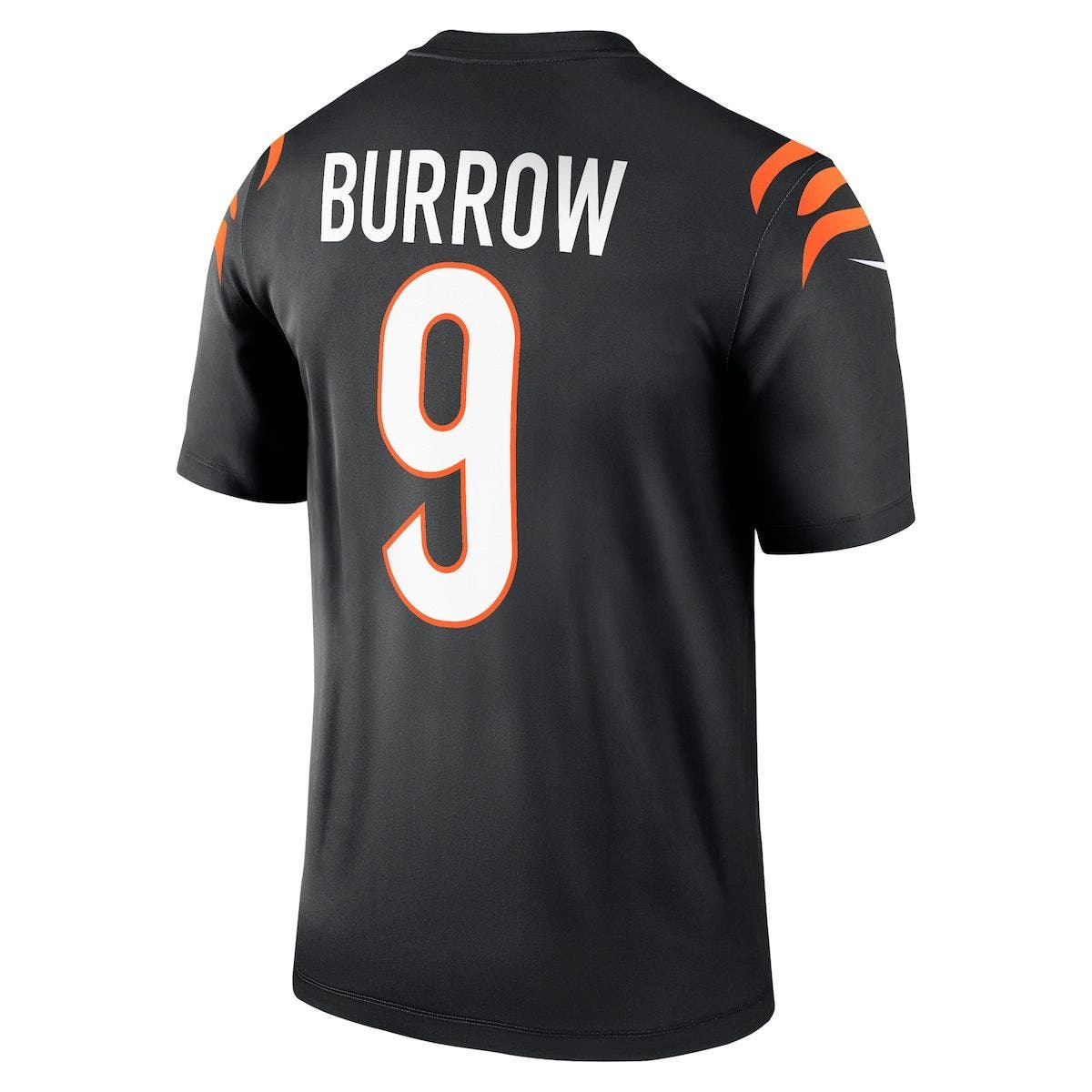 Nike Men's Nike Joe Burrow Black Cincinnati Bengals Legend Jersey