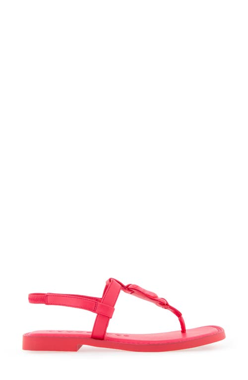 Shop Aerosoles Carmine T-strap Sandal In Virtual Pink Pu