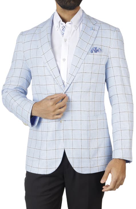 Yarn Dyed Windowpane Sport Coat