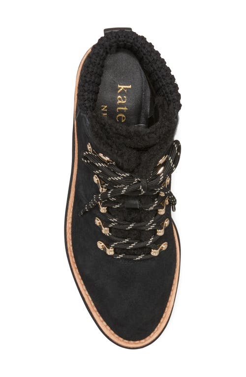 Kate Spade New York Willow Wedge Hike Bootie In Black