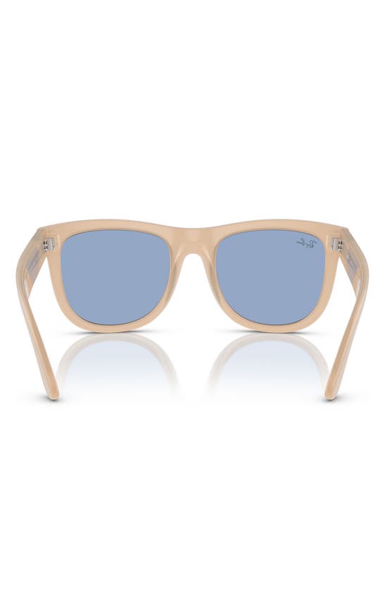 Shop Ray Ban Ray-ban Wayfarer Reverse 50mm Square Sunglasses In Honey