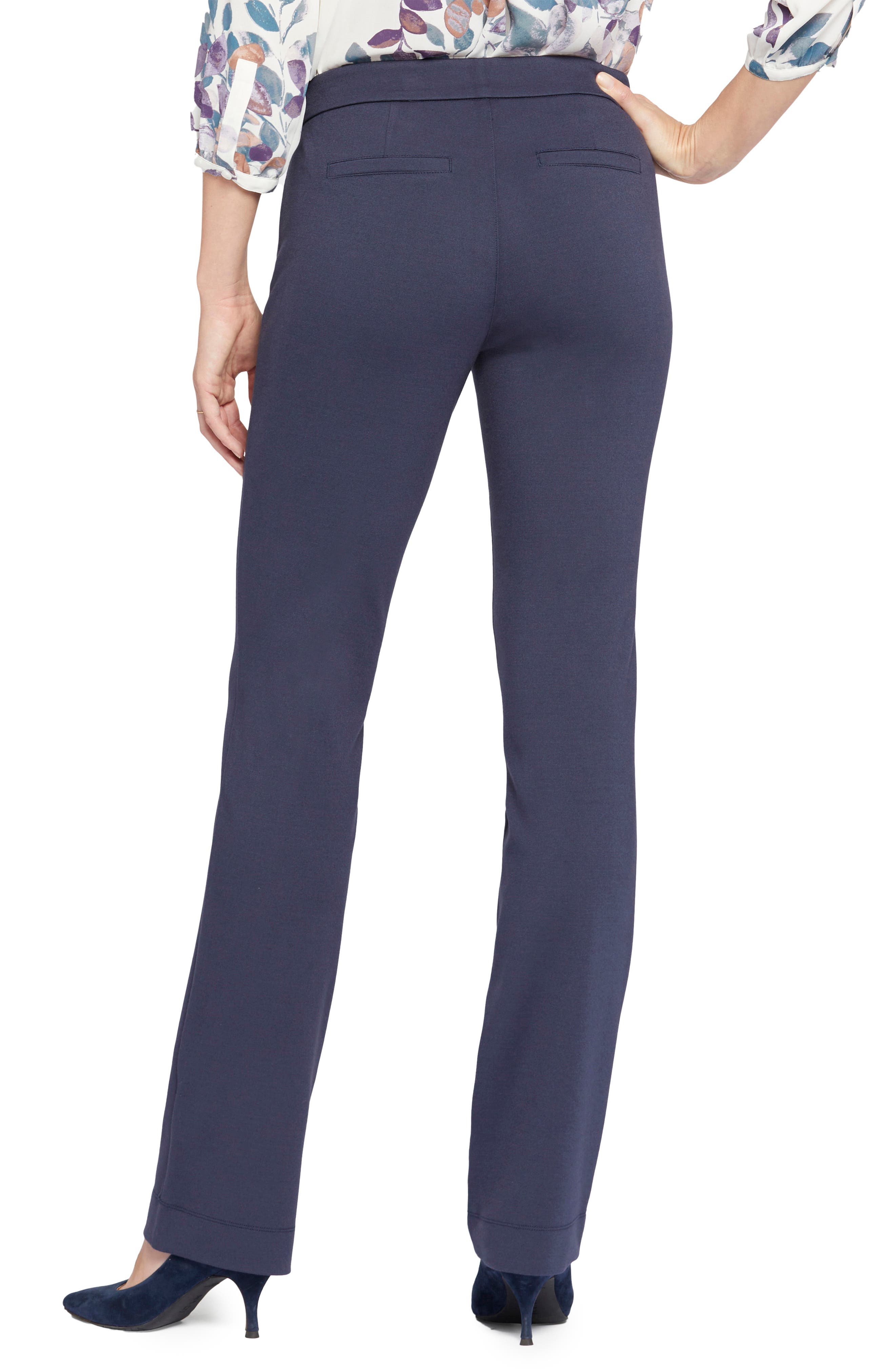 Stretch knit trousers nydj sale