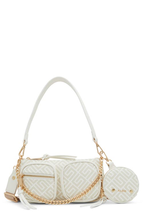 Everyday Faux Leather Crossbody Bag in Other Medium Beige