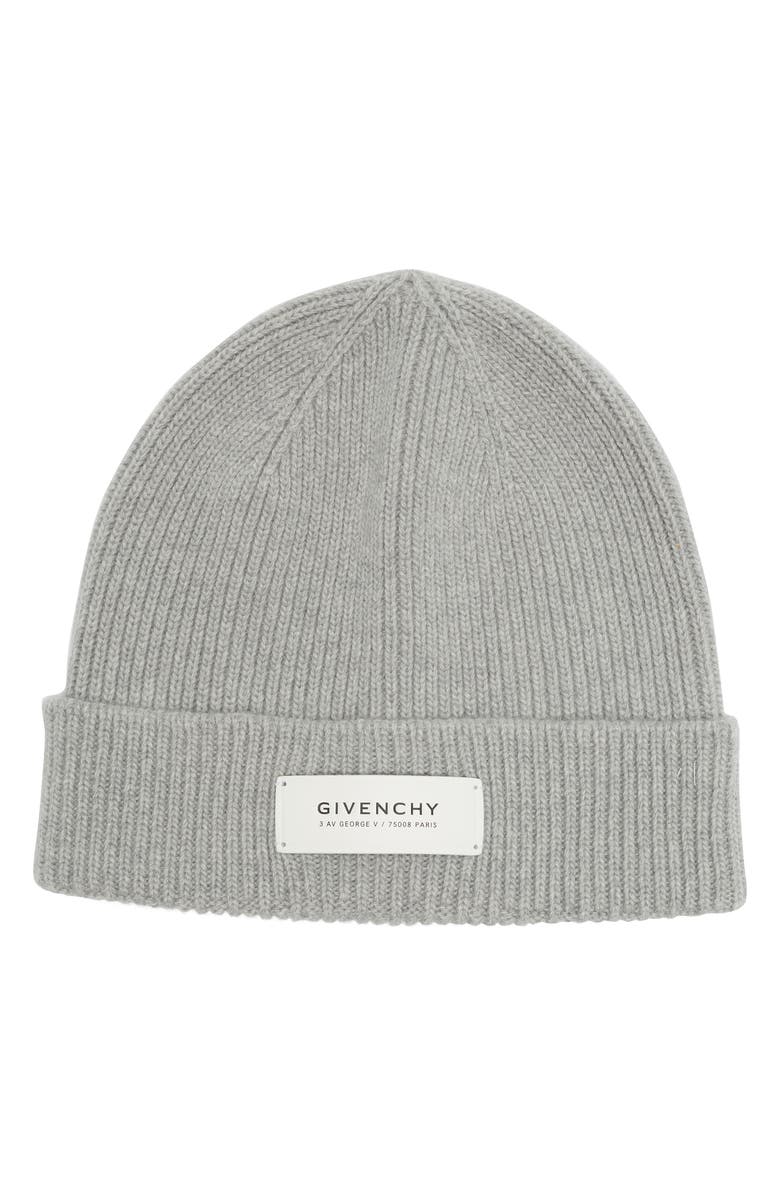 Givenchy Patch Logo Wool & Cashmere Beanie | Nordstromrack