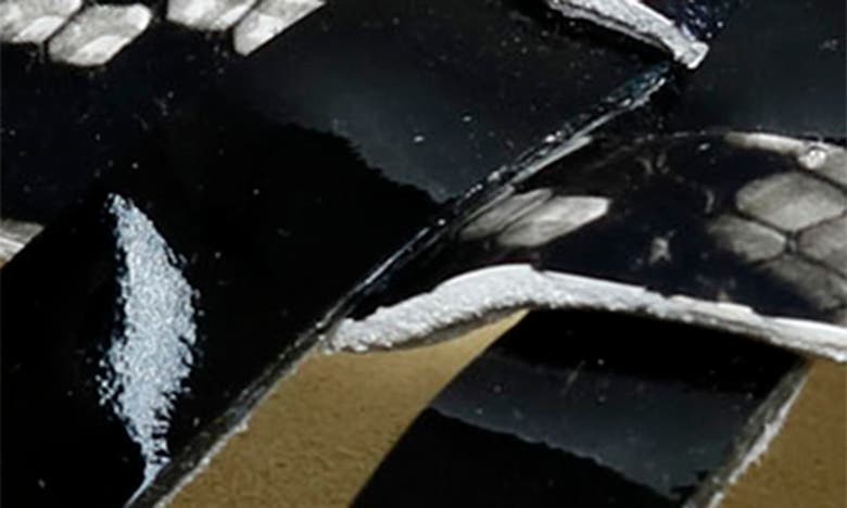 David Tate Warm Strappy Slide Sandal In Black