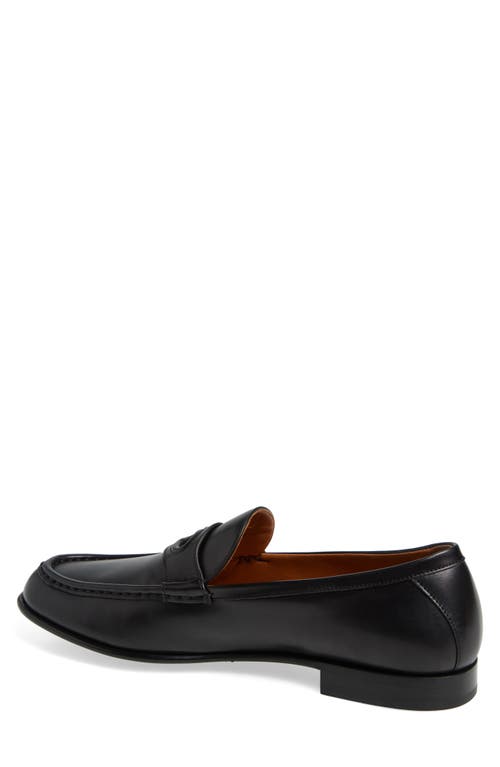 Shop Valentino Garavani Signature Vlogo Loafer In 0no-nero