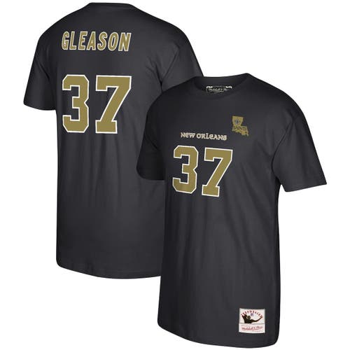 Mitchell & Ness Men's Steve Gleason Black New Orleans Saints Legacy Replica Jersey