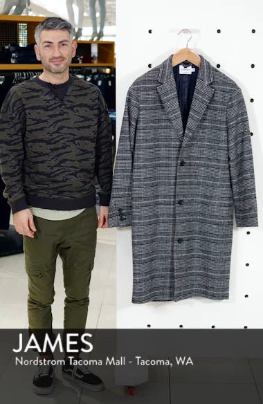 topman hayden oversize overcoat