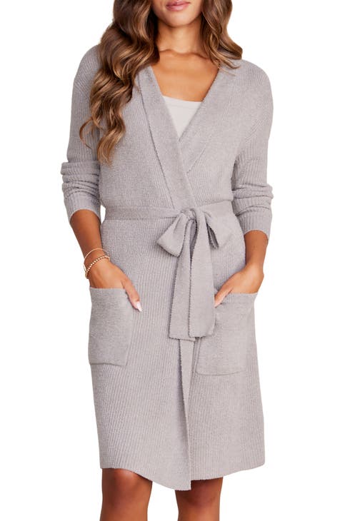 Barefoot Dreams CozyChic Robe, Dove Grey, 3 at  Women's Clothing store