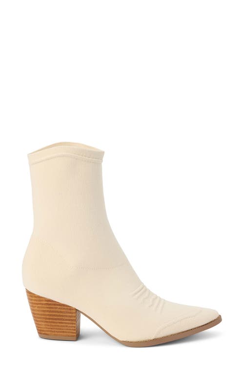 Shop Coconuts By Matisse Lynne Pointed Toe Bootie In Ivory