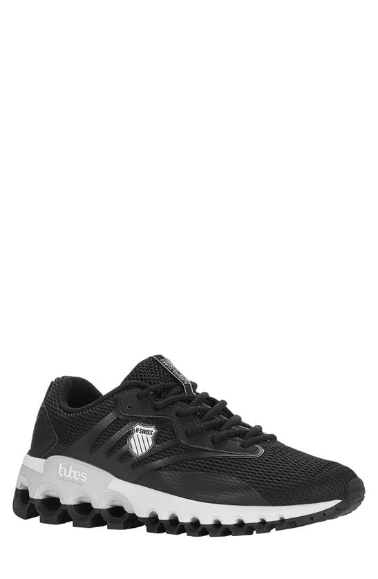 Shop K-swiss Tubes Sport Sneaker In Black/ White