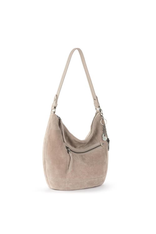 Shop The Sak Sequoia Hobo In Sand Suede