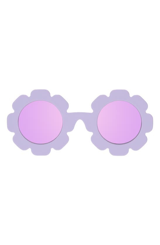 BABIATORS BABIATORS KIDS' IRRESISTIBLE IRIS POLARIZED FLOWER SUNGLASSES