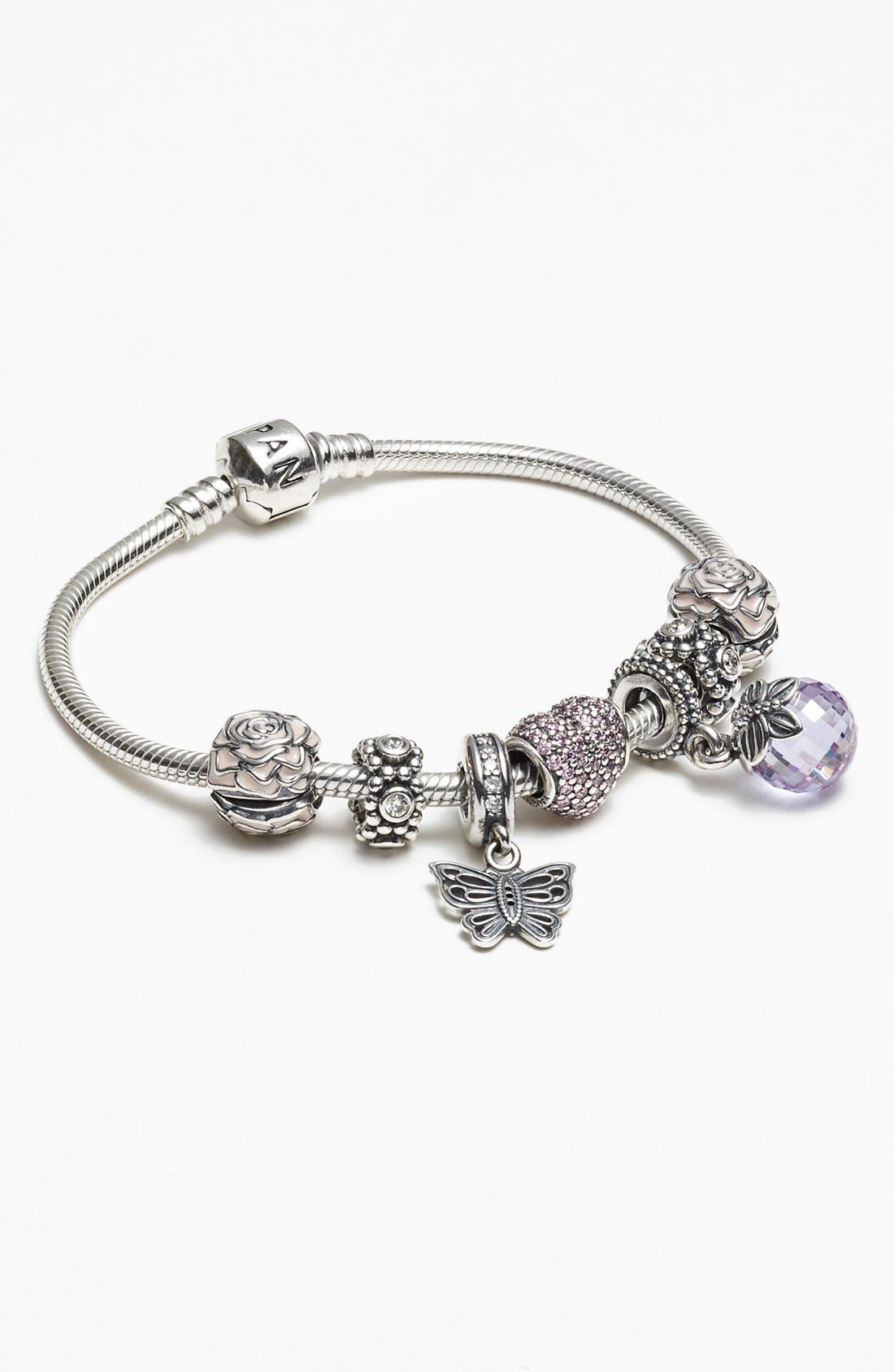 PANDORA 'Love Takes Flight' Butterfly Dangle Charm | Nordstrom