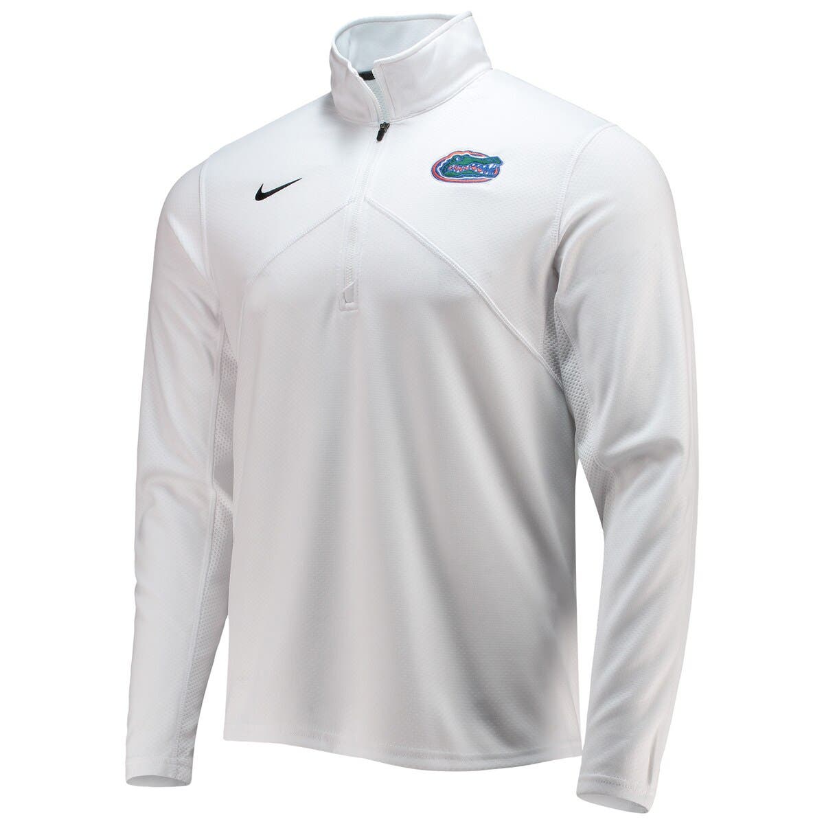 Nike men's white quarter zip Clearance