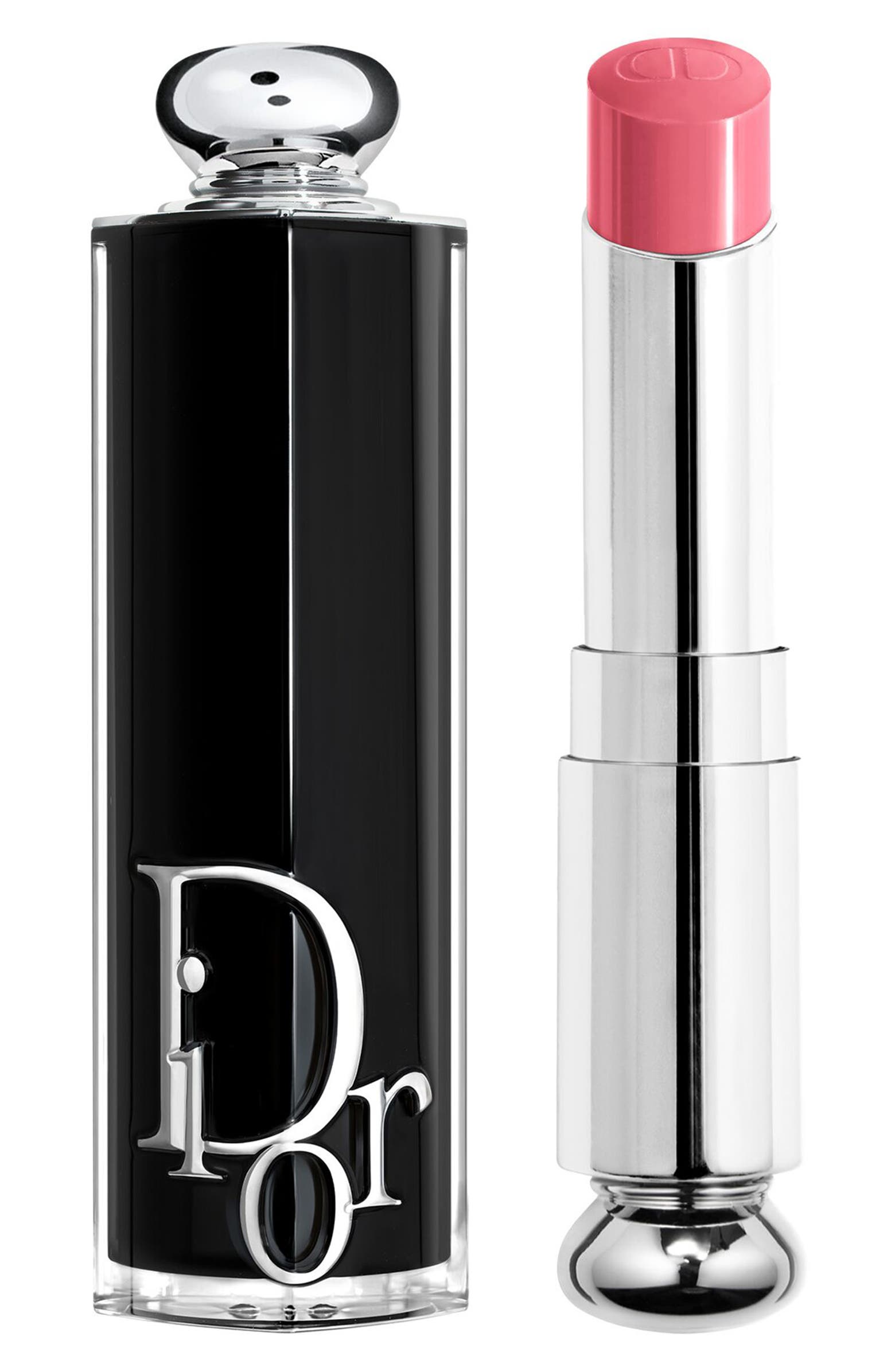 Best Color Lipsticks To Wear With A Black Dress: Blush pink lipstick from Dior