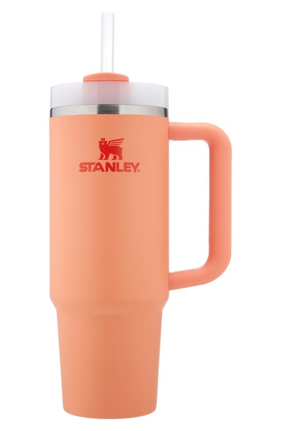 Shop Stanley The Quencher H2.0 Flowstate™ 30-ounce Tumbler In Nectarine
