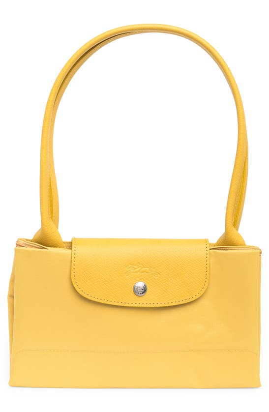 Longchamp Large Le Pliage Recycled Nylon Tote In Corn