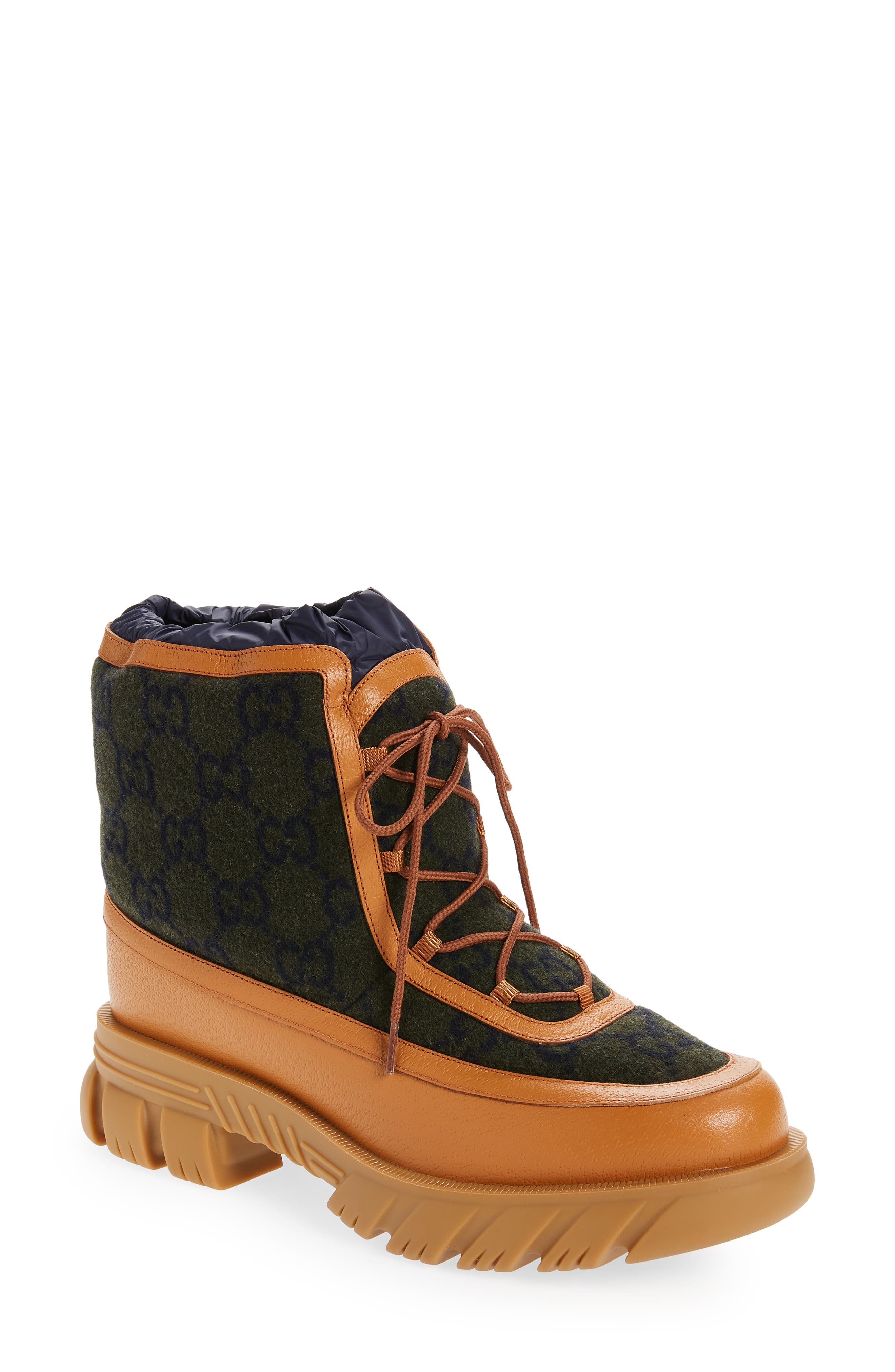 Gucci Romance Lug Sole Boots
