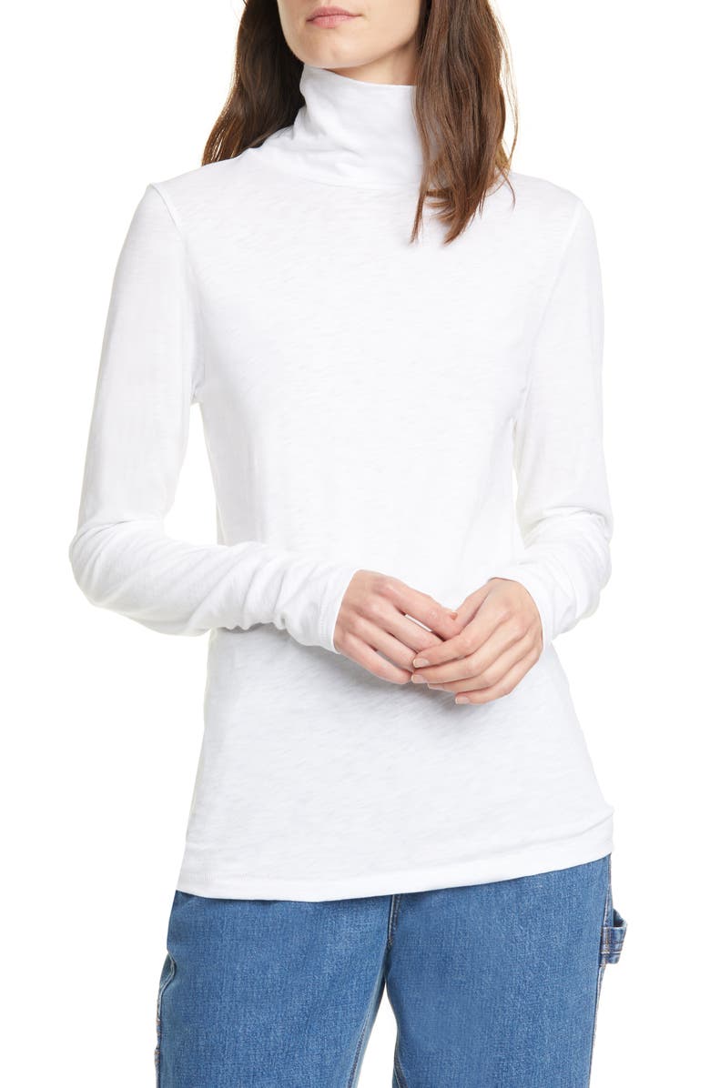 RAG & BONE The Turtleneck, Main, color, BRIGHT WHITE