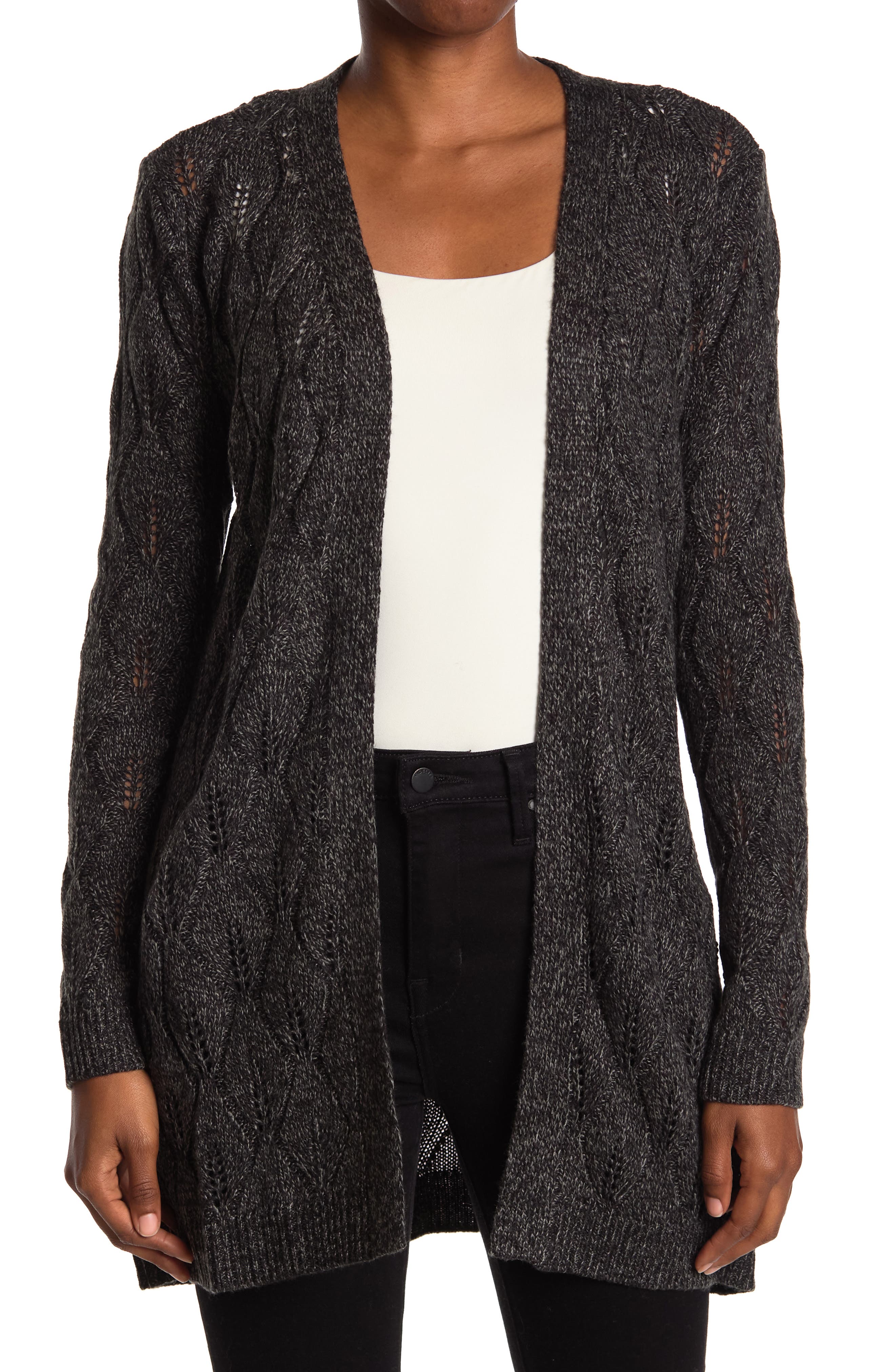 little black cardigan