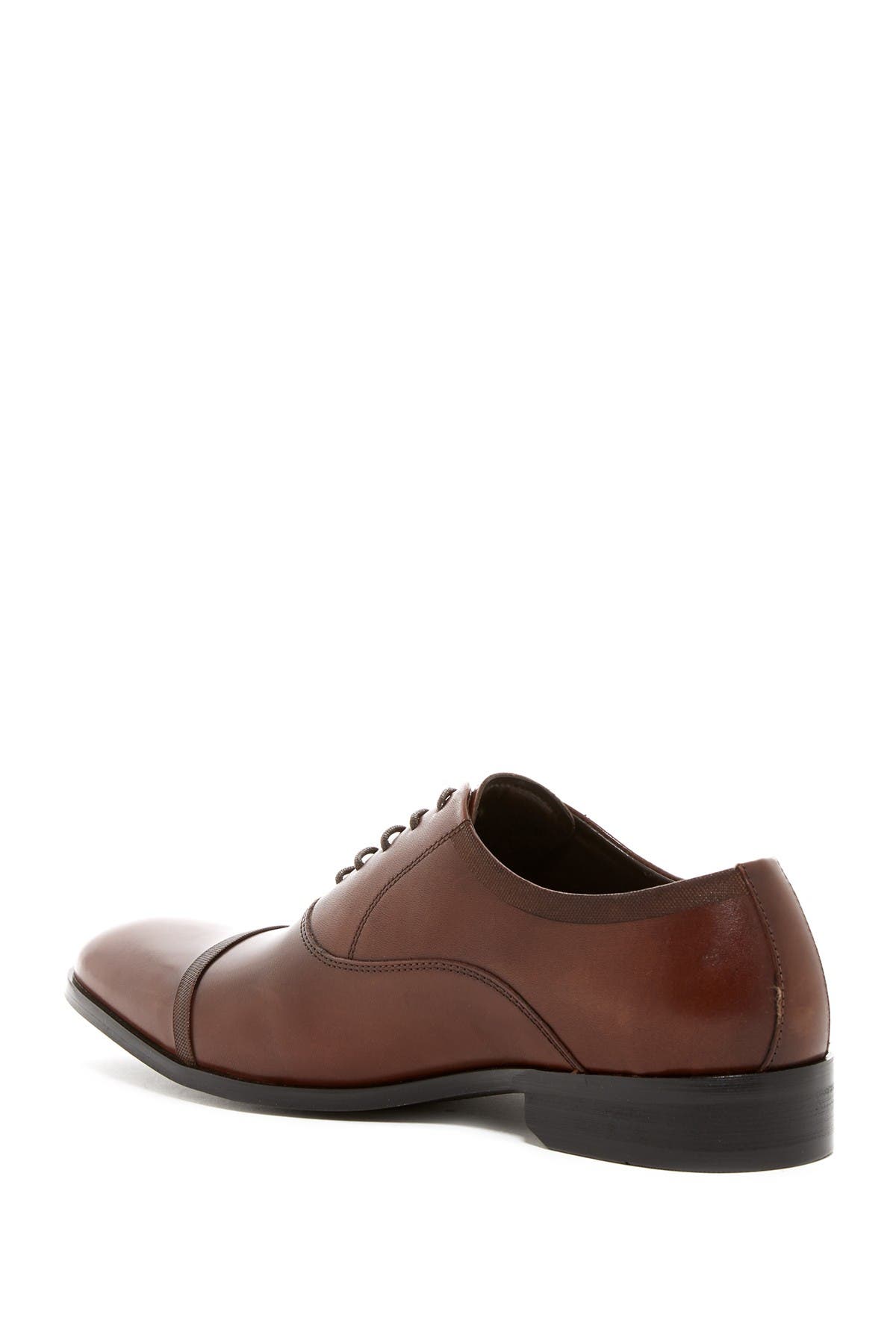 kenneth cole reaction leather cap toe oxford