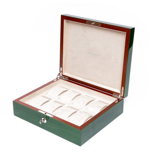 Shop Rapport London Heritage Eight Watch Box In Green