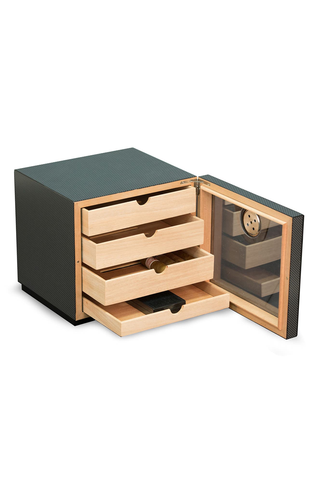BeyBerk Matte Finish Cedar Cigar Humidor Nordstromrack