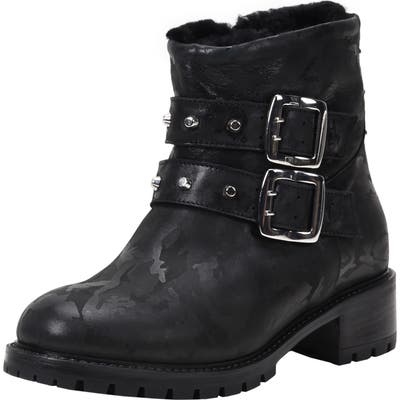 Ross & Snow Stefana Sp Genuine Shearling Lined Weatherproof Bootie
