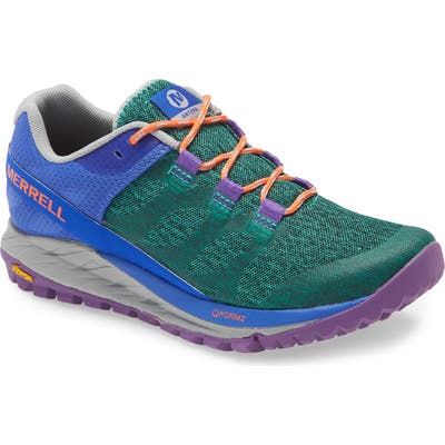 Merrell Antora Trail Running Shoe, Green