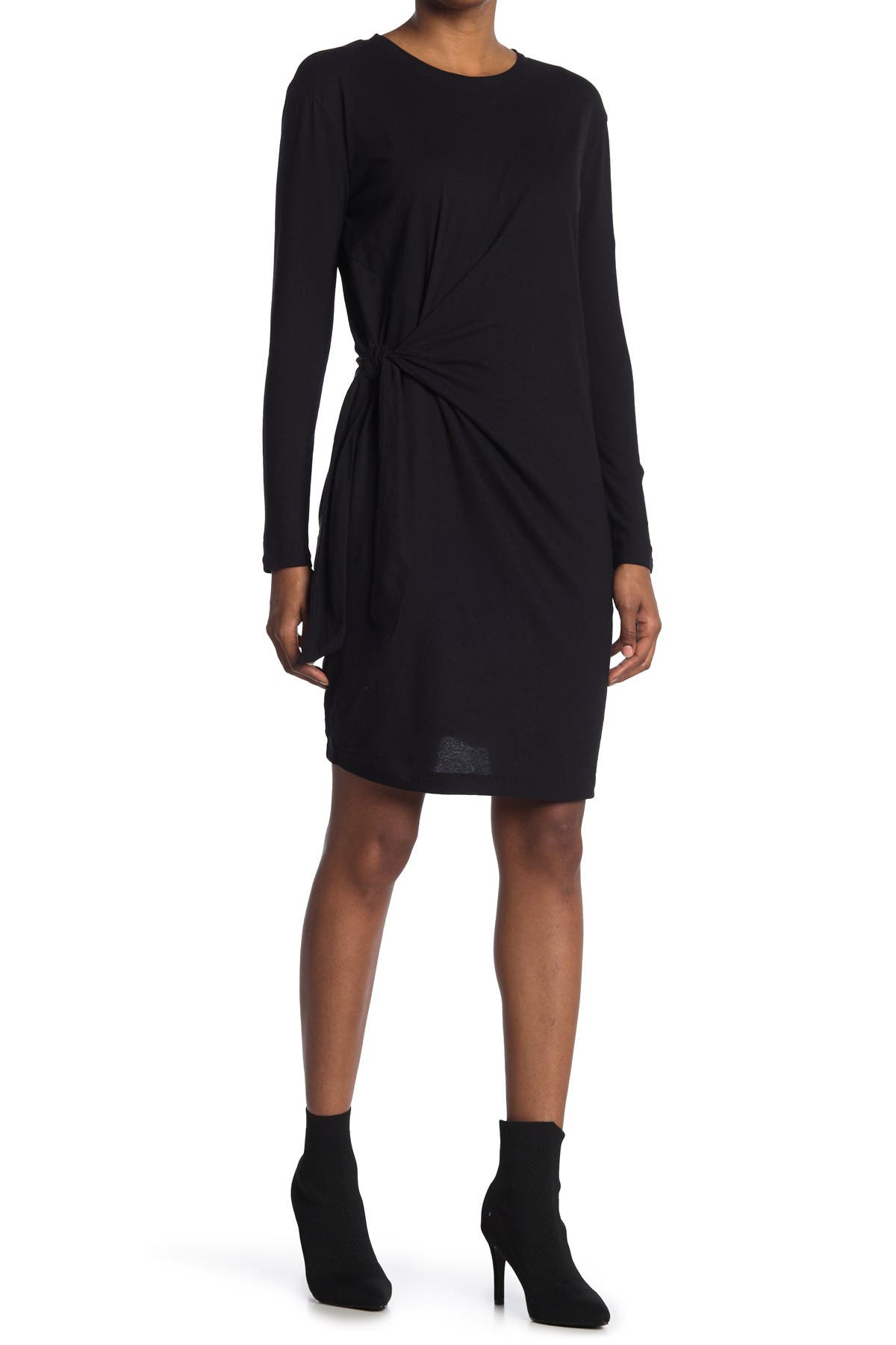 nordstrom rack long black dress