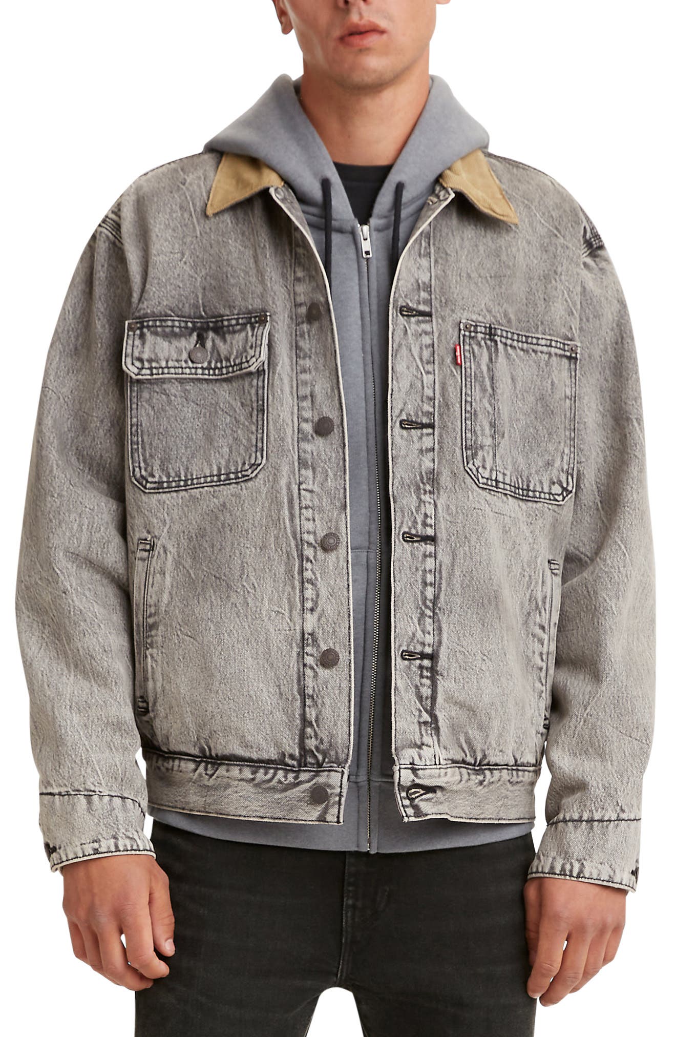 nordstrom rack mens jean jacket