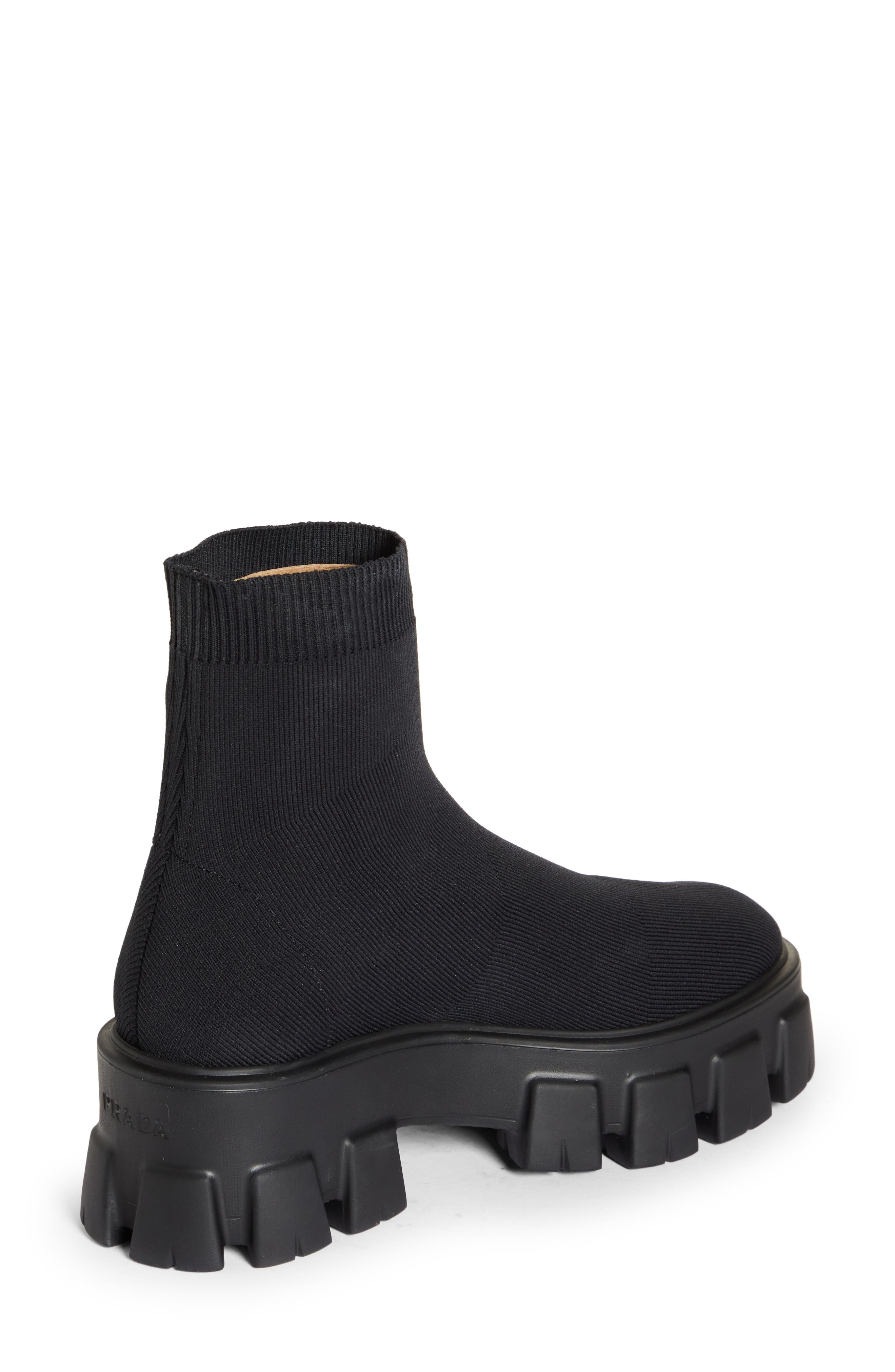 prada lug bootie