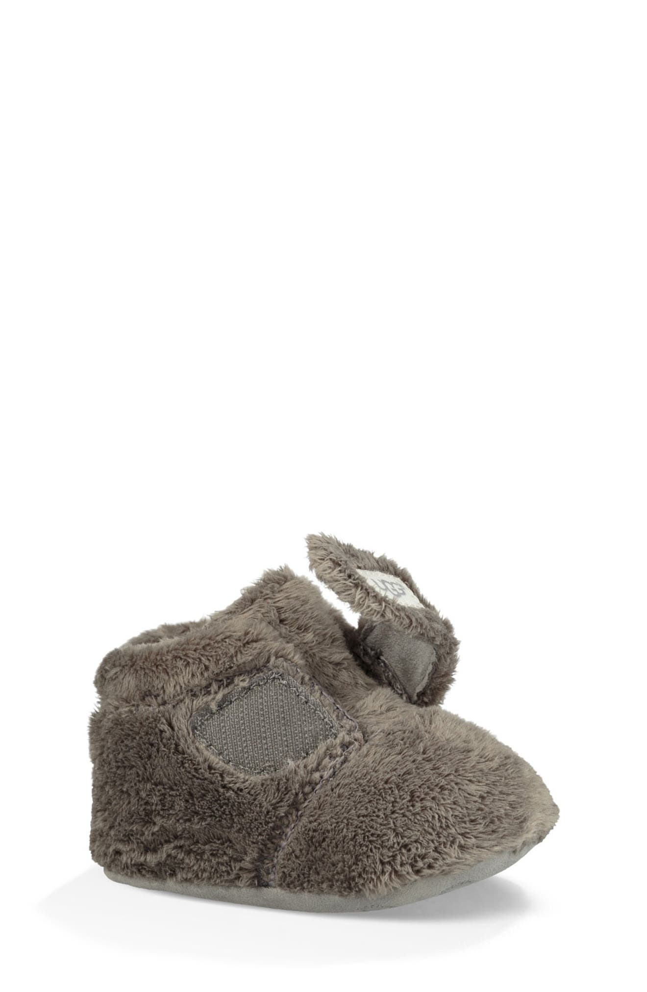 ugg bixbee booties & lovey blanket set