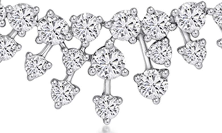 Shop Hueb Luminus Diamond Bar Pendant Necklace In White Gold