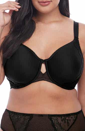 Elomi Energise Sports Bra 32 GG Black AS6700 Support & Comfort