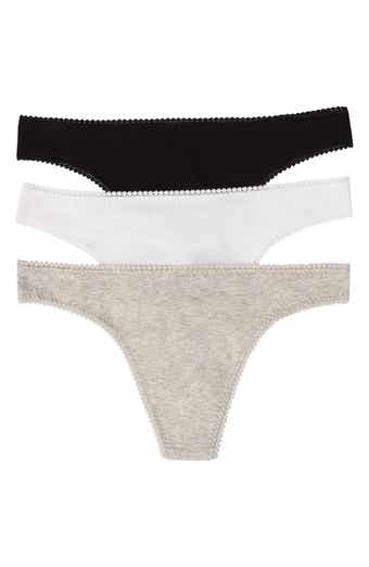 SKIMS Cotton Jersey Dipped Thong - ShopStyle