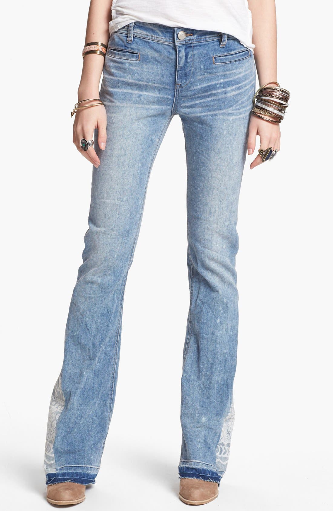 mermaid flare jeans
