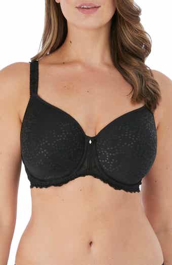 Fantasie Illusion Soft Side Support Bra Navy  Lumingerie bras and  underwear for big busts